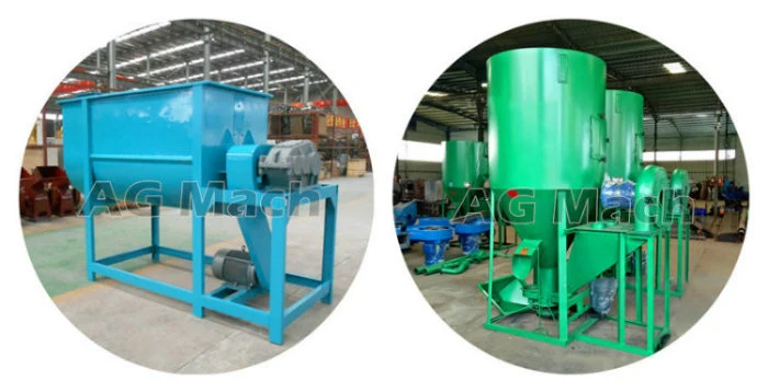 Animal Feed Grinder and Mixer Price New Animal Feed Mill Mixer with Competitive Price