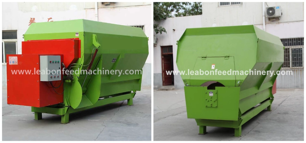 Tmr Animal Cattle Feed Mill Mixer Livestock Feed Grinder Crusher Mixer