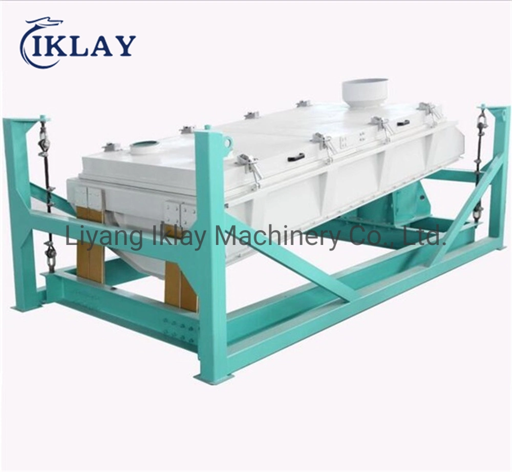 Automatic Rotating Screening Machine Rotary Vibratory Screener Rotary Vibro Screener for Feeds Pellets