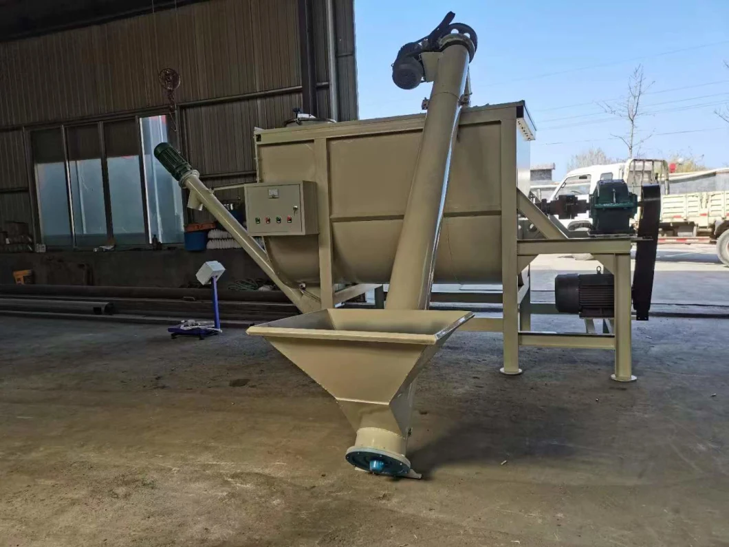 Dyjx Dry Powder Horizontal Ribbon Mixer Mixing and Blending Machine for Mushroom Wall Putty Grain Feed 50L