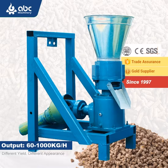 CE가 포함된 동물 사료 가공 기계 말 양 가축 사료 펠렛 밀